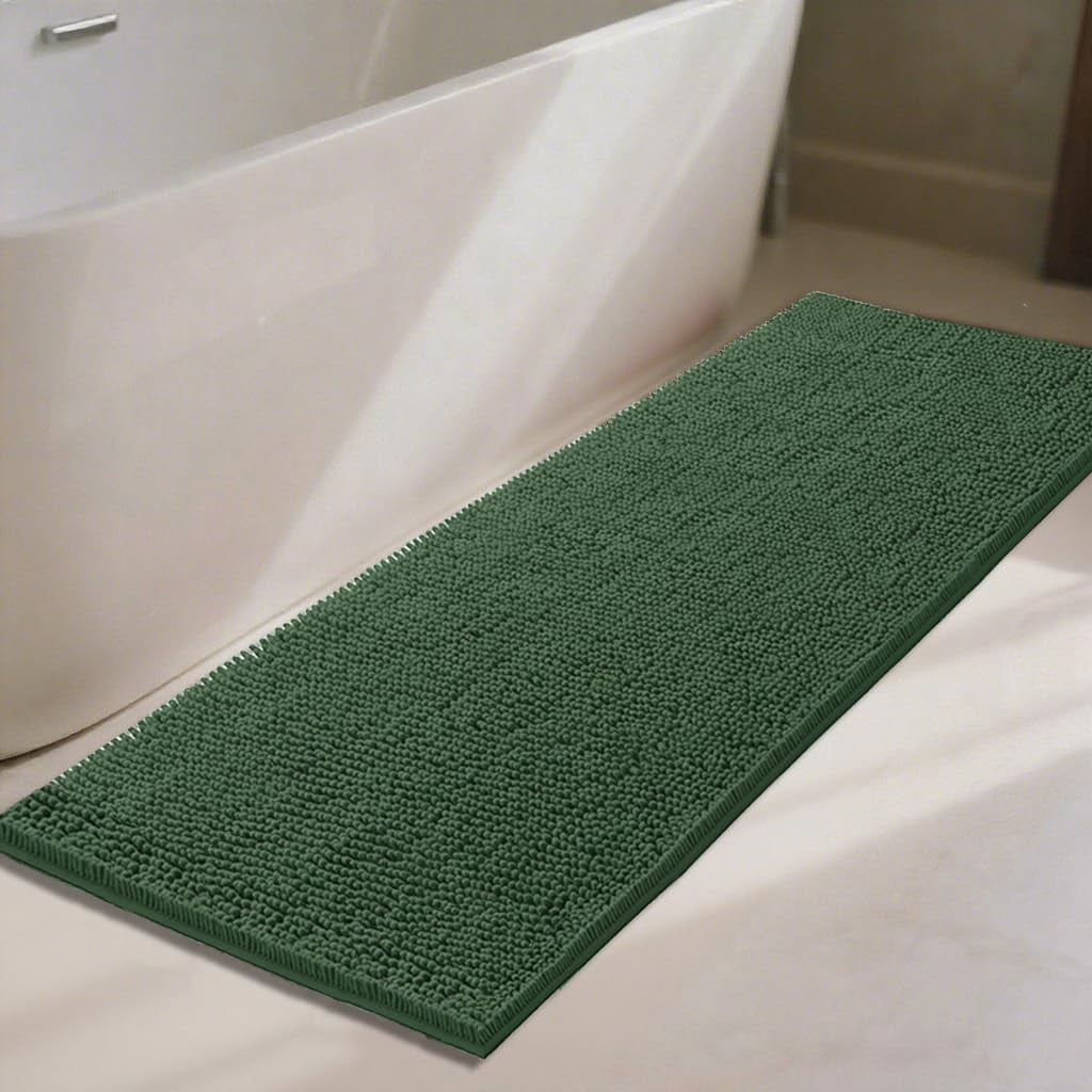 Dark Green Bath Rugsnull