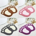thumbnail image 1 of Bathroom Rugs And Mats Sets Luxury Footprints Shower Shaggy Floors Extra Thick Super Soft Absorbent Perfect Absorbant Plush Mach, 1 of 5
