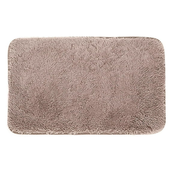 Bathroom Rugs And Mats, Thick and Plush Bath Rug, 31 x 20, Bronze