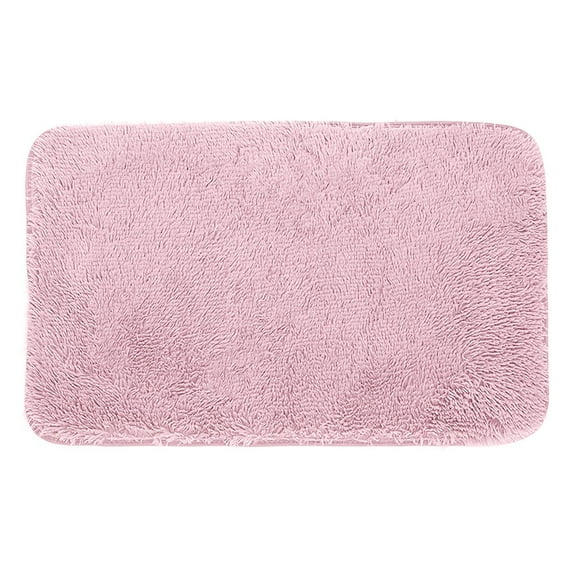 Bathroom Rugs And Mats, Thick and Plush Bath Rug, 31 x 20, Pink