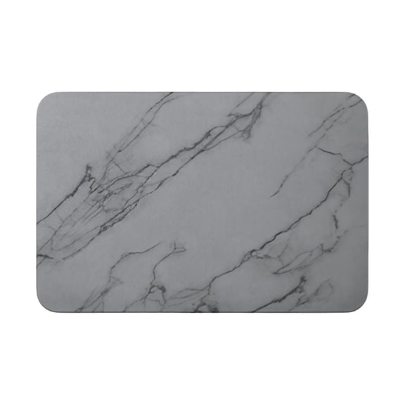 Bathroom Rugs Bath Diatomite Stone PU Floor Mat Non Slip Quick Dry Pad 60x40CM