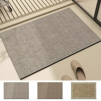 Bathroom Rugs Bath Mat 15.74x23.62 in Diatomite Floor Mat Household Bathroom Absorbent Door Mat Bathroom Diatomite Foot Mat Non Slip Floor Mat Absorbent Drying Mat for Bathroom Floor& Shower