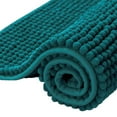 thumbnail image 1 of Bathroom Rugs Chenille Bath Rug Soft Short Plush Bath Mat Soft Shower Mat Water Absorbent Shower Mat Quick Dry Machine Washable(Blue,16" x 24"), 1 of 7