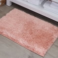 thumbnail image 1 of Home Weavers Element Bathroom Rugs, Extra Soft Absorbent Bath Rugs, Non-Slip, Quick Drying, Machine Washable, Plush Comfort for Bathroom Floor, Tub, Shower and Home Decor Accessories, 17x24, Coral, 1 of 10