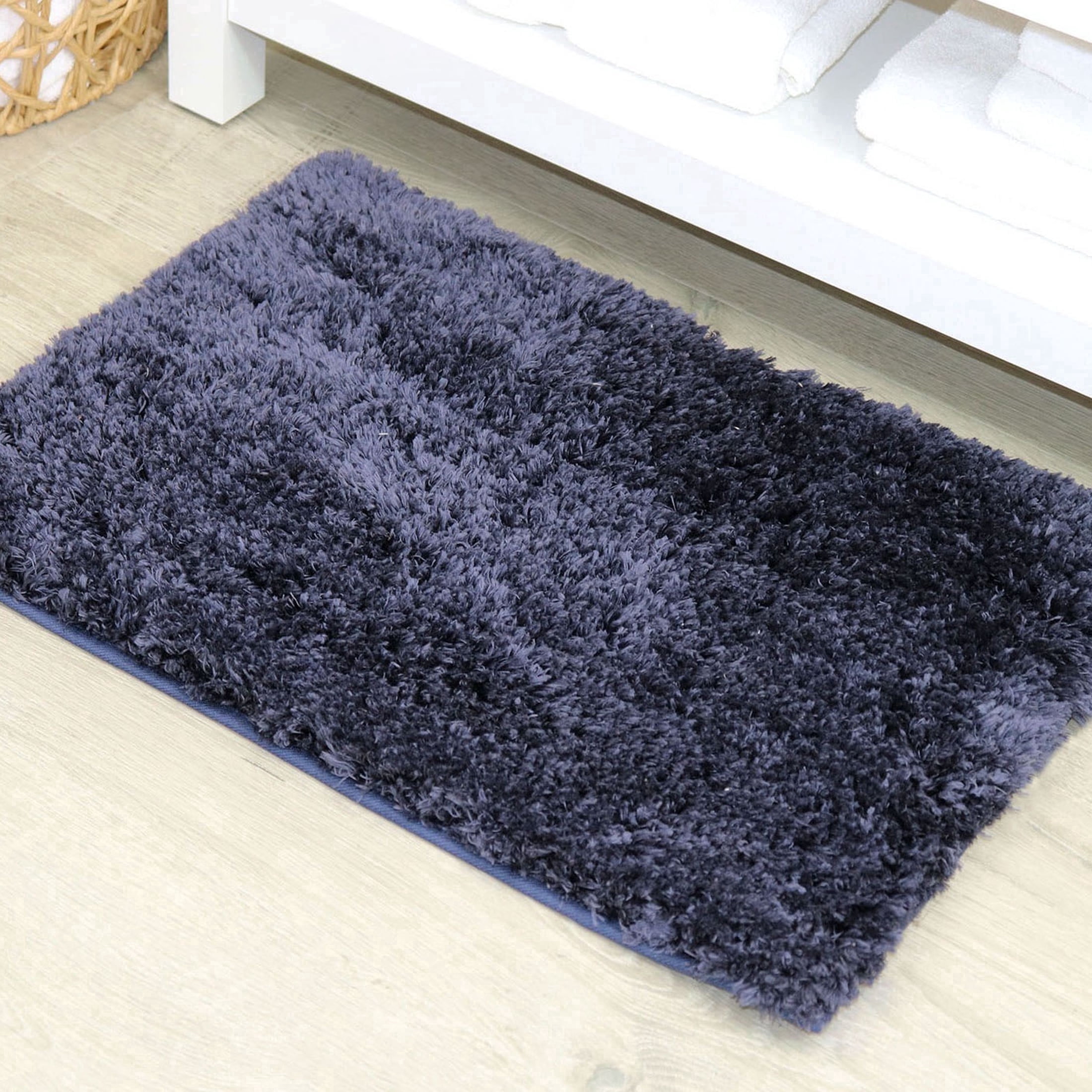 Absorbent Rugs Bathroom Rugs, Extra Soft Absorbent Bath Rugs, Non-Slip, Quick Drying ...