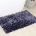 thumbnail image 1 of Bathroom Rugs, Extra Soft Absorbent Bath Rugs, Non-Slip, Quick Drying, Machine Washable, Plush Comfort for Bathroom Floor, Tub, Shower and Home Decor Accessories, 24x40, Navy, 1 of 9