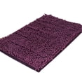thumbnail image 1 of Bathroom Rugs, Extra Soft Absorbent Shaggy Chenille Bath Rugs, Machine Washable Rubber Backing Non-Slip Bath Mats for Bathroom Floor Tub and Shower, Home Decor Accessories(15.7"*23.6",Purple), 1 of 4