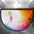 thumbnail image 1 of Custom Funny Doormat Please Knock So We Can Clean Up A Personalized Welcome Indoor Entrance Non-Slip Mat Rug Decor 30"x18", 1 of 4