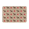 Bathroom Rugs Mat, German Shepherd Dog No.1003 Washable Non Slip Bath
