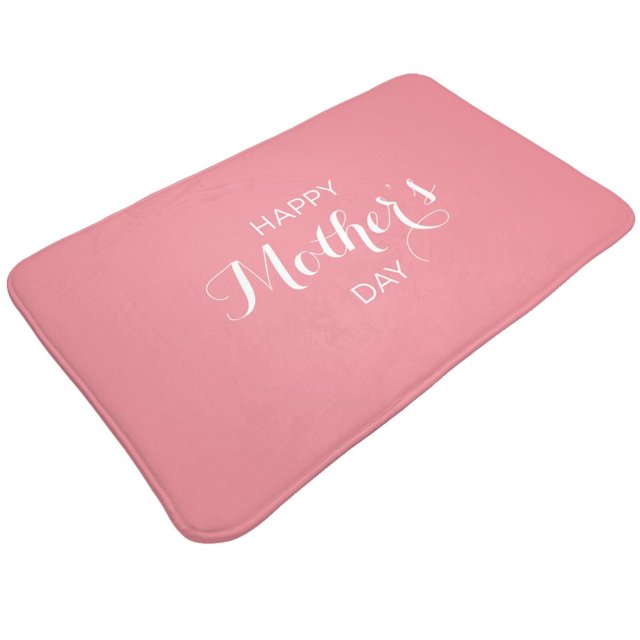 Bathroom Rugs Mat Happy Mother's Day Entryway Indoor Door Mat Bedroom