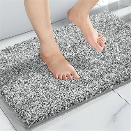 Bathroom Rugs Mat Light Grey - 32'' x 20''