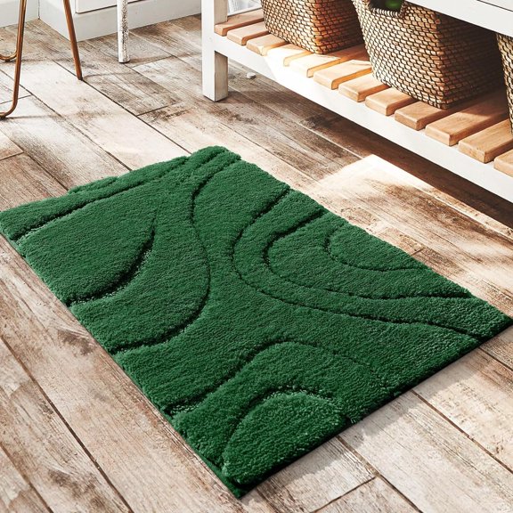 Bathroom Rugs Mat,Soft Plush Shaggy Microfiber Bath Rug,Non Slip Bath Mats For Bath[1]