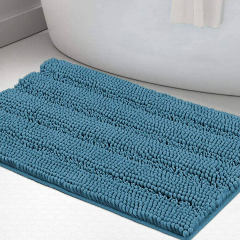 Turquoize Bath Rug Runner for Bathroom 59 x 20 Extra Large Turquoise Bath  Mat Runner Oversized Bathroom Mat Machine Washable Bath Rug Perfect for