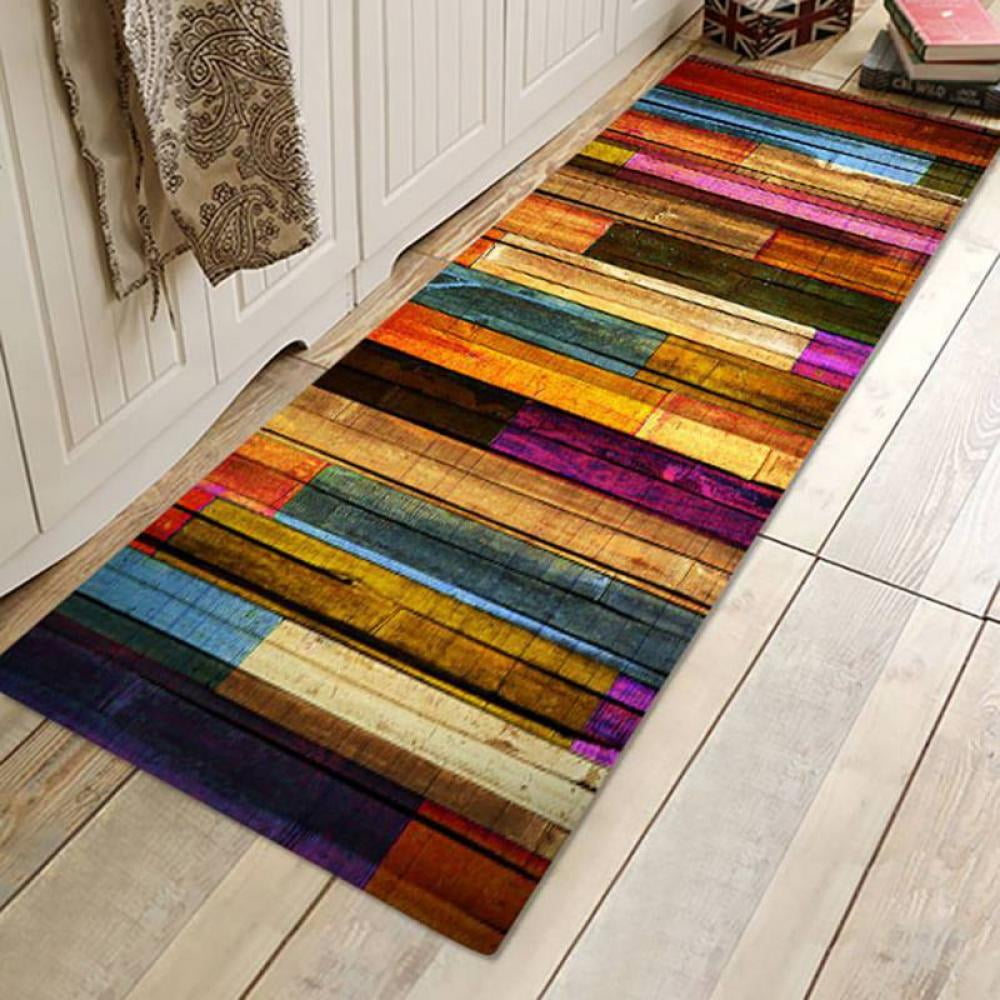 Bathroom Rugs Memory Foam Bath Mat Non Slip Large Bath Rug Runner Absorbent Bathroom Carpet Mats Seashells Starfish Rug Soft and Cozy