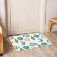 Bathroom Rugs Natural Weather Background Bath Rugs Absorbent Non Slip