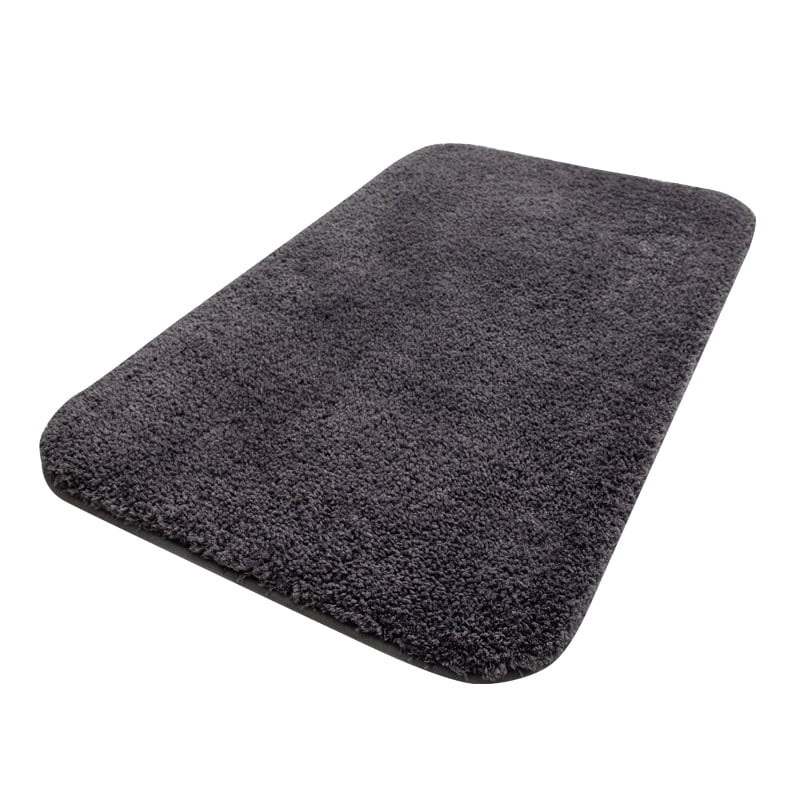 Bathroom Rugs Non Slip & Super Absorbent Extra Thick Soft, Washable Bath Mat for Floor, Microfiber Plush Shaggy Bath Rug with Rubber for Bathtub Shower Room Sink