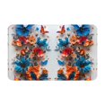 thumbnail image 1 of Bathroom Rugs Non Slip Washable - 3D Butterfly Kitchen Mats for Floor, Area Rugs for Entryway Rugs Indoor, Laundry Bathroom Room Door Rug with Rubber Backing 20x31.5in, 1 of 8