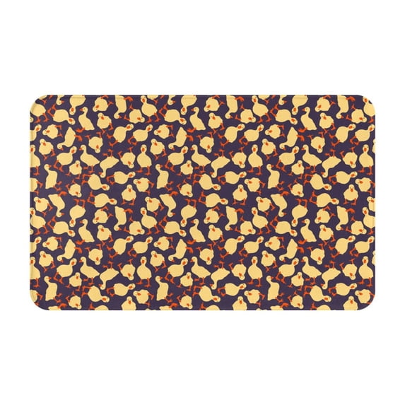 Bathroom Rugs Non Slip Washable - Cartoon Funny Cute Duck_C Kitchen ...