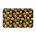 thumbnail image 1 of Bathroom Rugs Non Slip Washable - Cute Hamburger Block Kitchen Mats for Floor, Area Rugs for Entryway Rugs Indoor, Laundry Bathroom Room Door Rug with Rubber Backing 20x31.5in, 1 of 8