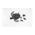 thumbnail image 1 of Bathroom Rugs Non Slip Washable - Family Of Sea Turtles Kitchen Mats for Floor, Area Rugs for Entryway Rugs Indoor, Laundry Bathroom Room Door Rug with Rubber Backing 20x31.5in, 1 of 8