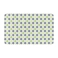 thumbnail image 1 of Bathroom Rugs Non Slip Washable - Green Gray Geometric Pattern Kitchen Mats for Floor, Area Rugs for Entryway Rugs Indoor, Laundry Bathroom Room Door Rug with Rubber Backing 20x31.5in, 1 of 8