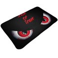 Bathroom Rugs Non Slip Washable Happy Halloween2 Kitchen Mats for