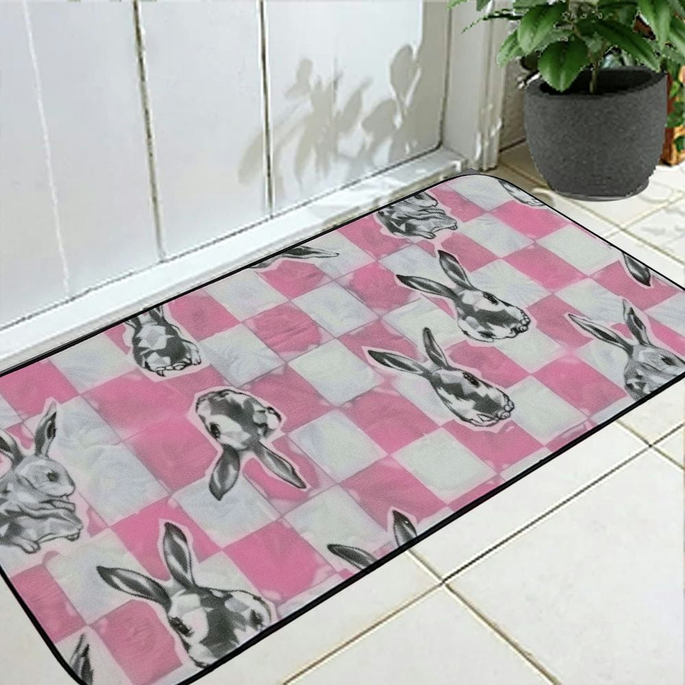Bathroom Rugs Non Slip Washable Kitchen Mats for Floor, Area Rugs for