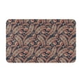 thumbnail image 1 of Bathroom Rugs Non Slip Washable - Paisley Pattern No.90125 Kitchen Mats for Floor, Area Rugs for Entryway Rugs Indoor, Laundry Bathroom Room Door Rug with Rubber Backing 20x31.5in, 1 of 8