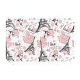 thumbnail image 1 of Bathroom Rugs Non Slip Washable - Paris Kitchen Mats for Floor, Area Rugs for Entryway Rugs Indoor, Laundry Bathroom Room Door Rug with Rubber Backing 20x31.5in, 1 of 8
