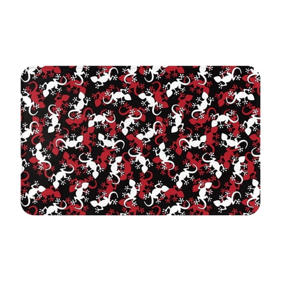 Bathroom Rugs Non Slip Washable - Salamander Kitchen Mats for Floor, Area Rugs for Entryway Rugs Indoor, Laundry Bathroom Room Door Rug with Rubber Backing 20x31.5in