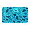 thumbnail image 1 of Bathroom Rugs Non Slip Washable - World Turtle Day Kitchen Mats for Floor, Area Rugs for Entryway Rugs Indoor, Laundry Bathroom Room Door Rug with Rubber Backing 20x31.5in, 1 of 8