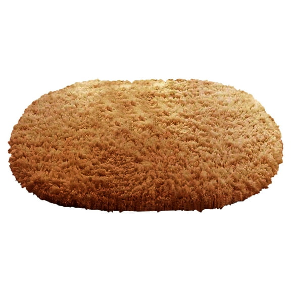 Bathroom Rugs,Oval,Bathroom Rug,Small Bath Mat,Extra-Soft Plush Non-Slip Bathroom Rug,Soft Absorbent Chenille Machine Washable Non Slip Shaggy Bath Rug Set For Tub, Shower(15.7 X 23.6inch)