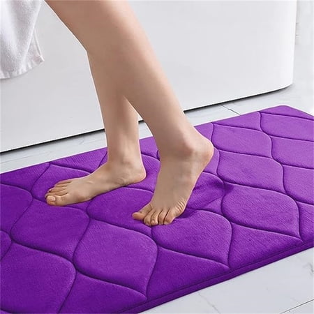 Bathroom Rugs Purple - 24''x16''