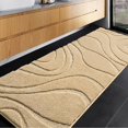 thumbnail image 1 of Bathroom Rugs Runner 24 x 60 Inch, Extra Long Bathroom Rug Non-Slip Machine Washable Bath Mats, Beige Soft Carpets for Floor, Tub and Shower, Home Decor Accessories, 1 of 13
