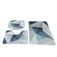 thumbnail image 1 of Bathroom Rugs Set 3 Piece Carpet, Superabsorbent Chenille Washable Bathroom Rug, Geometric Stylish Bathroom Carpet, Toilet Rug, 1 of 8