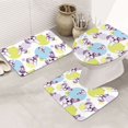 Bathroom Rugs Sets 3 Piece, Beagle cool Dog Bathroom Rug Set Cute