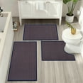 thumbnail image 1 of Bathroom Rugs Sets 3 Piece, Washable, Super Absorbent Bath Mat for Bathroom, Toilet and Tub, 1 of 10