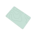 thumbnail image 1 of Bathroom Rugs, Soft Absorbent Diatom Ooze Bath Mat with Non-Slip Tpr Backing, Waterproof Stain-Resistant Shower Mat for Bathroom, Laundry Room, Kitchen, 15.75 X 23.62 Inches, 1 of 6