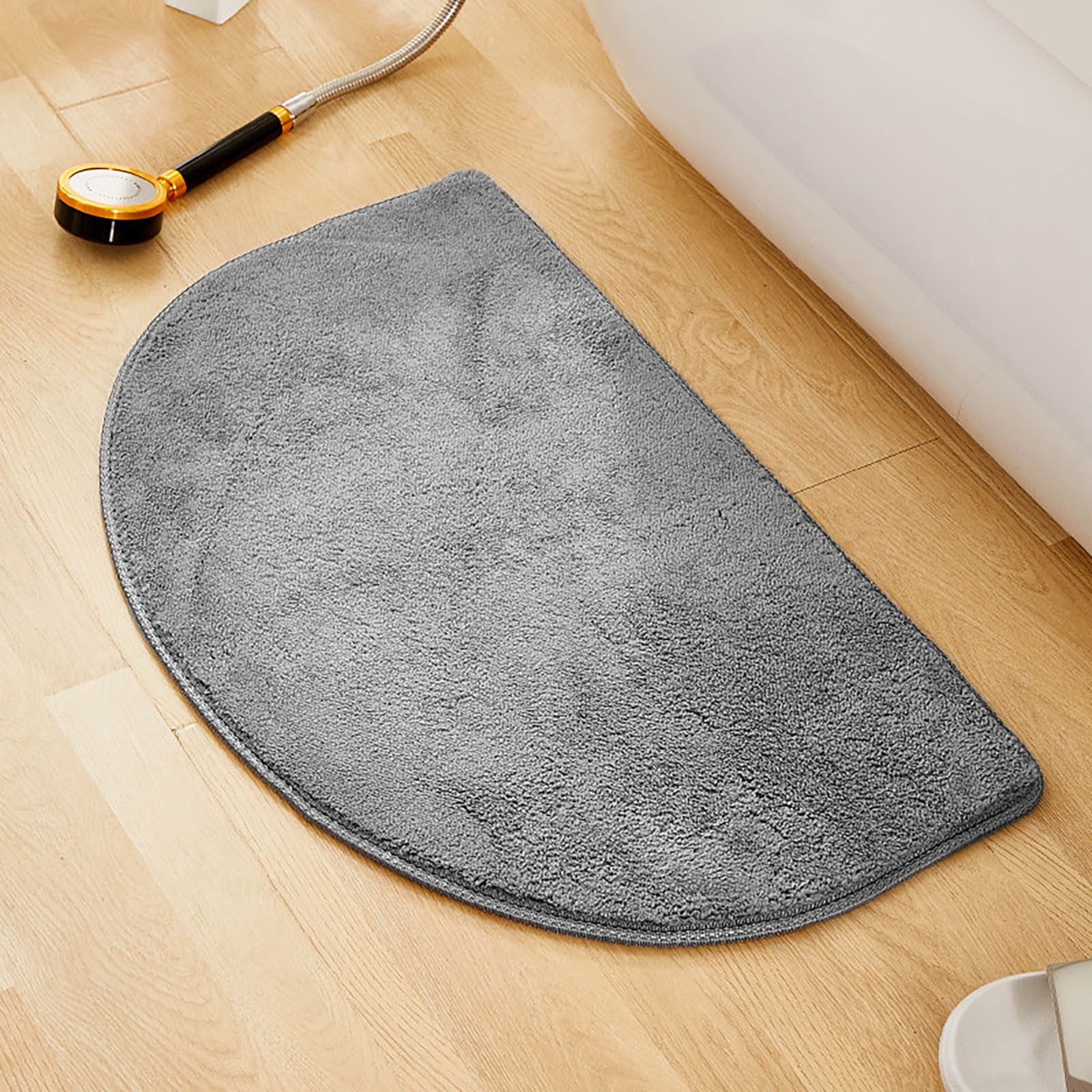 Bathroom Rugs, Soft & Bath Rugs For Bathroom, Semicircle Bath Mat With