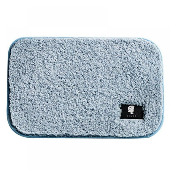 Bathroom Rugs Soft Microfiber Cozy Bath Mat For Tub Shower Bathroom Floors Rugs Mat Accessories Absorbent Non Slip Fluffy Thick
