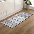 thumbnail image 1 of Bathroom Rugs Soft Non Slip Absorbent Memory Foam Bath Mat Extra Large Size Runner Long Rug for Bath Room Shower Tub Floors Mats, 16" x 48"(Rustic Wood Grain), 1 of 3