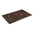 thumbnail image 1 of Bathroom Rugs, Super Soft and Absorbent Non Slip Microfiber Machine Washable Bath Mat (16" x 24", Coffee), 1 of 6