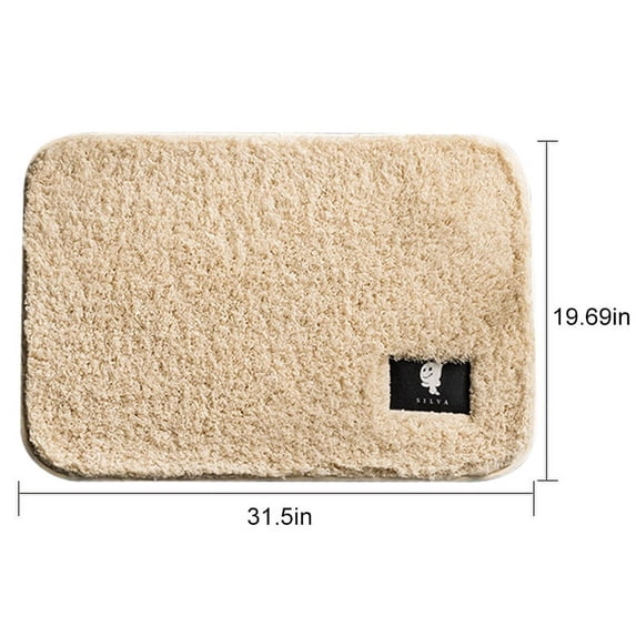 Bathroom Rugs Ultra Soft Thick Bath Mat, Non-Slip Absorbent Shower Bathroom Rug and Mats Bath Mat Rug Bathroom Rug Carpet for Kitchen Bath Mat Rug