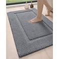 thumbnail image 1 of Bathroom Rugs Washable Non Slip Bath Mat for Shower Floor, Absorbent Quick Dry Bathmat with Rubber Backing, Ultra Soft Plush Carpet for Tub, 1 of 7