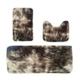 thumbnail image 1 of Bathroom Rugs and Mats Sets 3 Set Large Size Mixed Color Bath Mats, Bath Mat Set Toilet Mat Soft Water Absorption Non Slide Thick Washable, 1 of 9