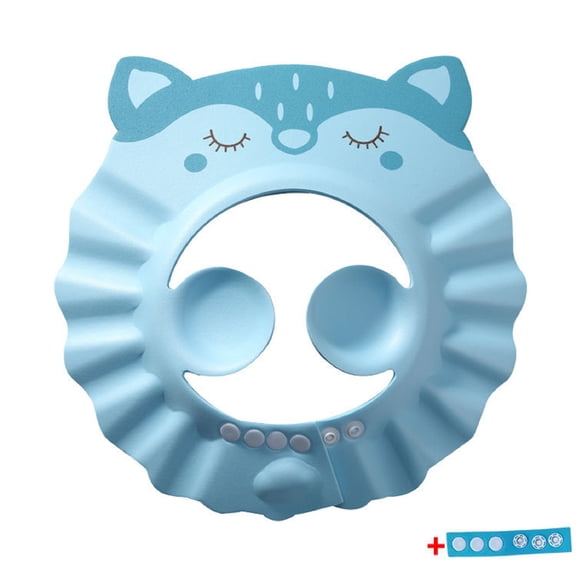 Bathroom Safety Baby Shower Cap Shower Visor Baby Bath Shampoo Cap wash Shower Visor hat Waterproof 0-5Y
