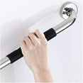 thumbnail image 1 of Bathroom Safety BarsShower Grab Bars for Seniors2.36x2.76x12.99in,Stainless Steel Handrail with Non-Slip Grip for Wall Mount Support(Silver), 1 of 6