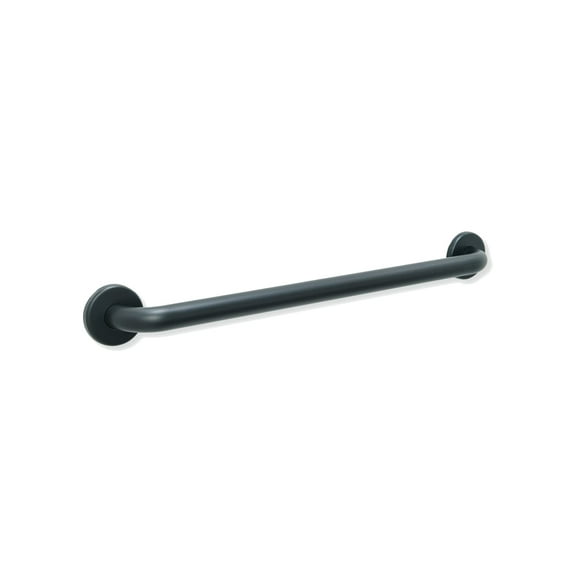 Bathroom Safety Grab Bar - Matte Black/Shower Tub Toilet Steps ADA/304 Stainless Steel/Smooth/ 48"