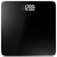 thumbnail image 1 of Bathroom Scale, Highly Accurate Digital Bathroom Body Scale, Measures Weight up to 400 lbs. Includes Batteries Black, 1 of 6
