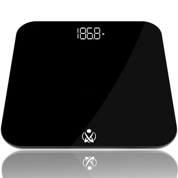 Bathroom Scale, Highly Accurate Digital Bathroom Body Scale, Measures ...